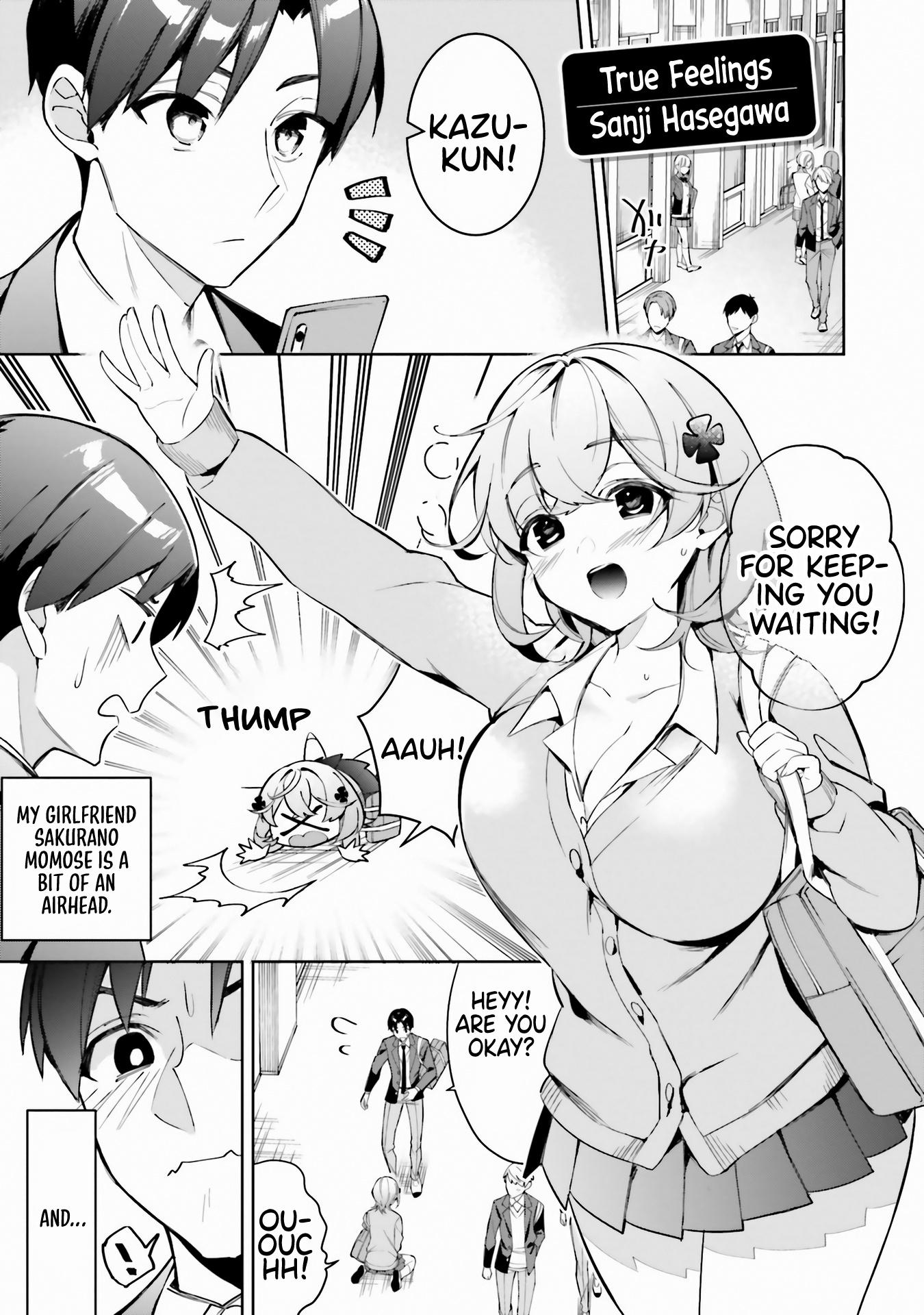 Boku No Kanojo Ga Kyonyuu Dattara. Oppai Anthology Comic Ch.1 Page 4 -  Mangago