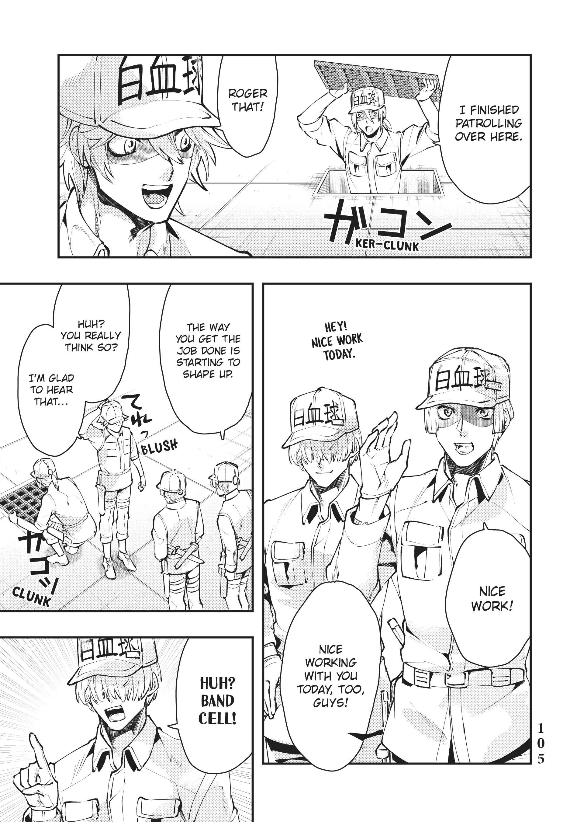 Hataraku Saibou White Ch.23 Page 2 - Mangago