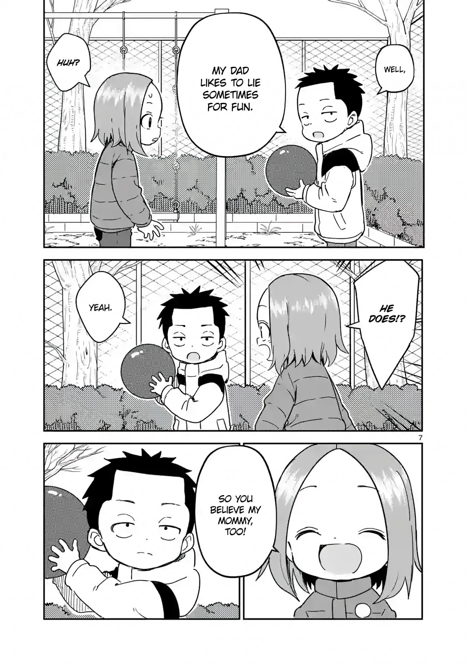 Read Karakai Jouzu No (Moto) Takagi-San Chapter 96 on Mangakakalot