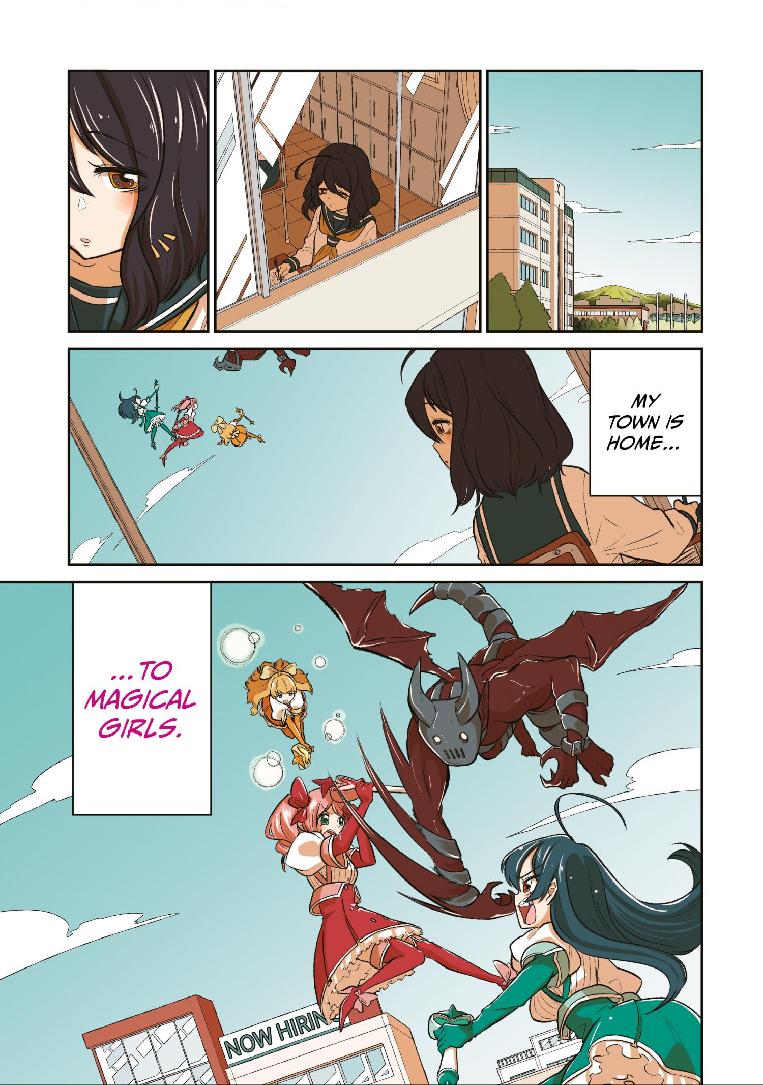 Looking up to <b>Magical</b> Girls Vol.1 Ch.1-5 Page 5.