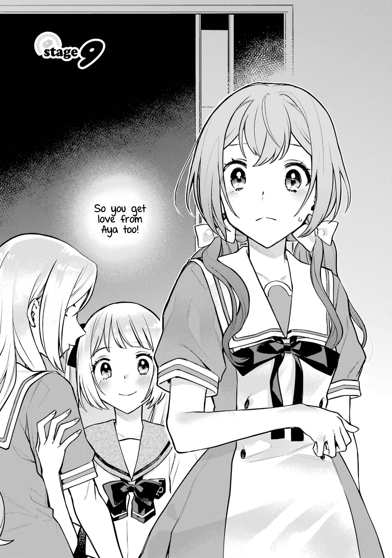 Onna Doushi to ka Arienai deshou to Iiharu Onna no ko wo, Hyakunichi kan de  Tetteiteki ni Otosu Yuri no Ohanashi Vol.2 Ch.9 Page 1 - Mangago
