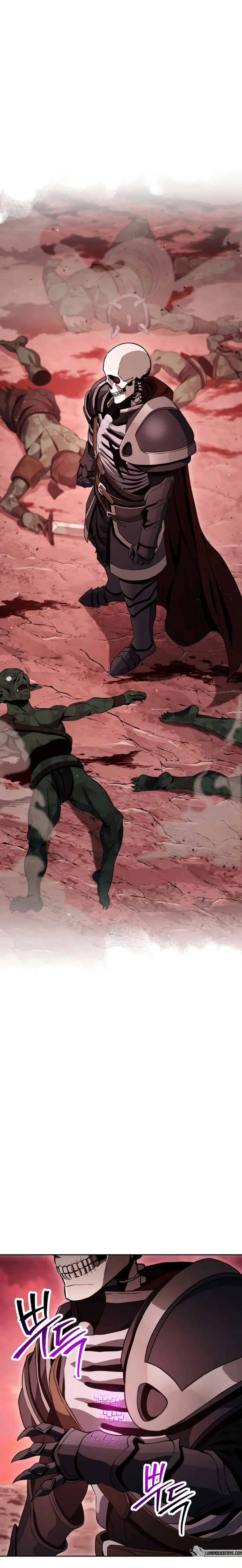 The skeleton soldier failed to defend. The skeleton soldier failed to defend