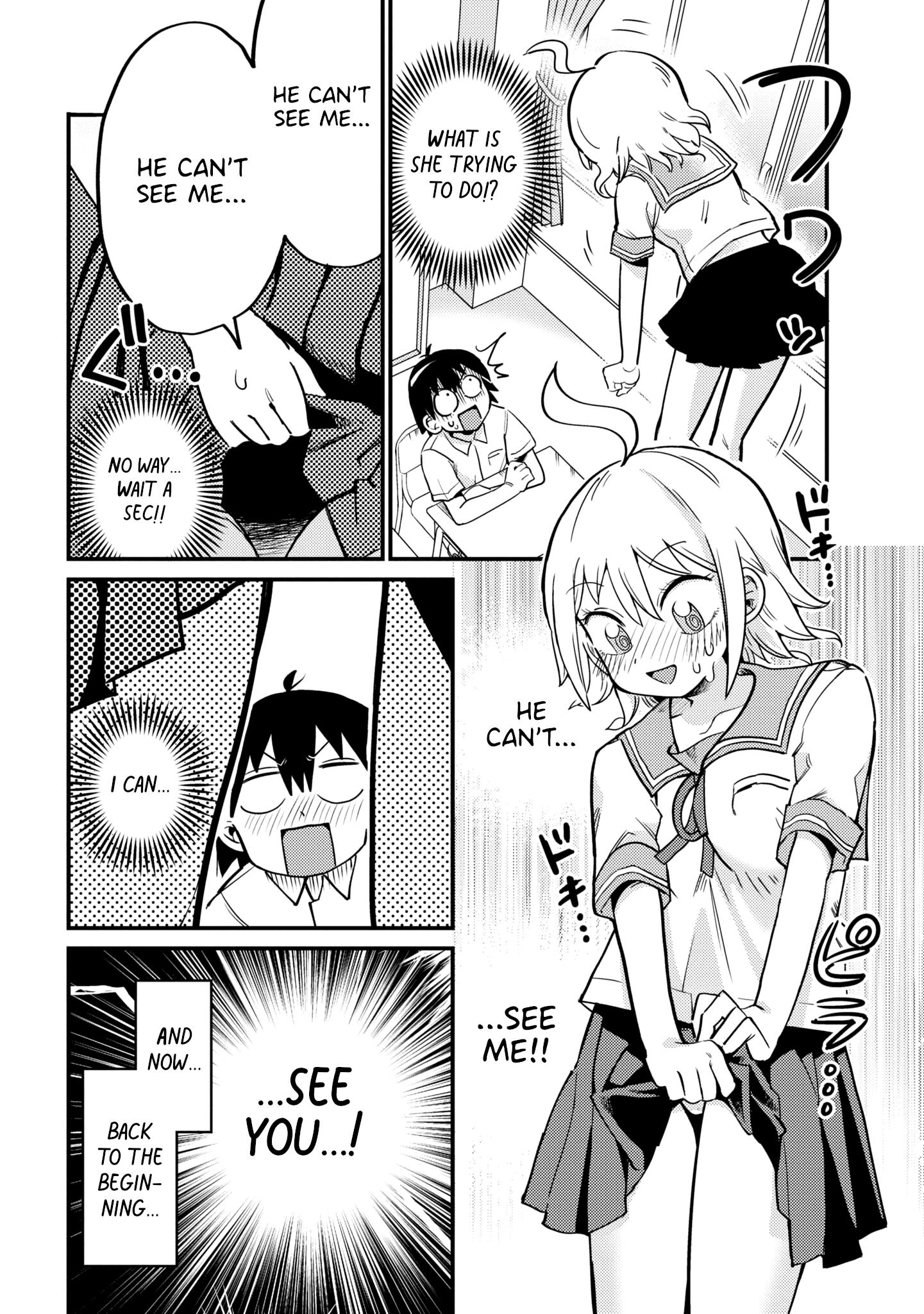 Manga Like Yuurei ni Natta kara Pantsu Misete mo Barenai Yone!?